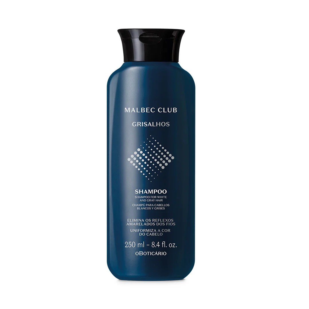 MALBEC CLUB Champu Cabello Grisaceo 250 ml