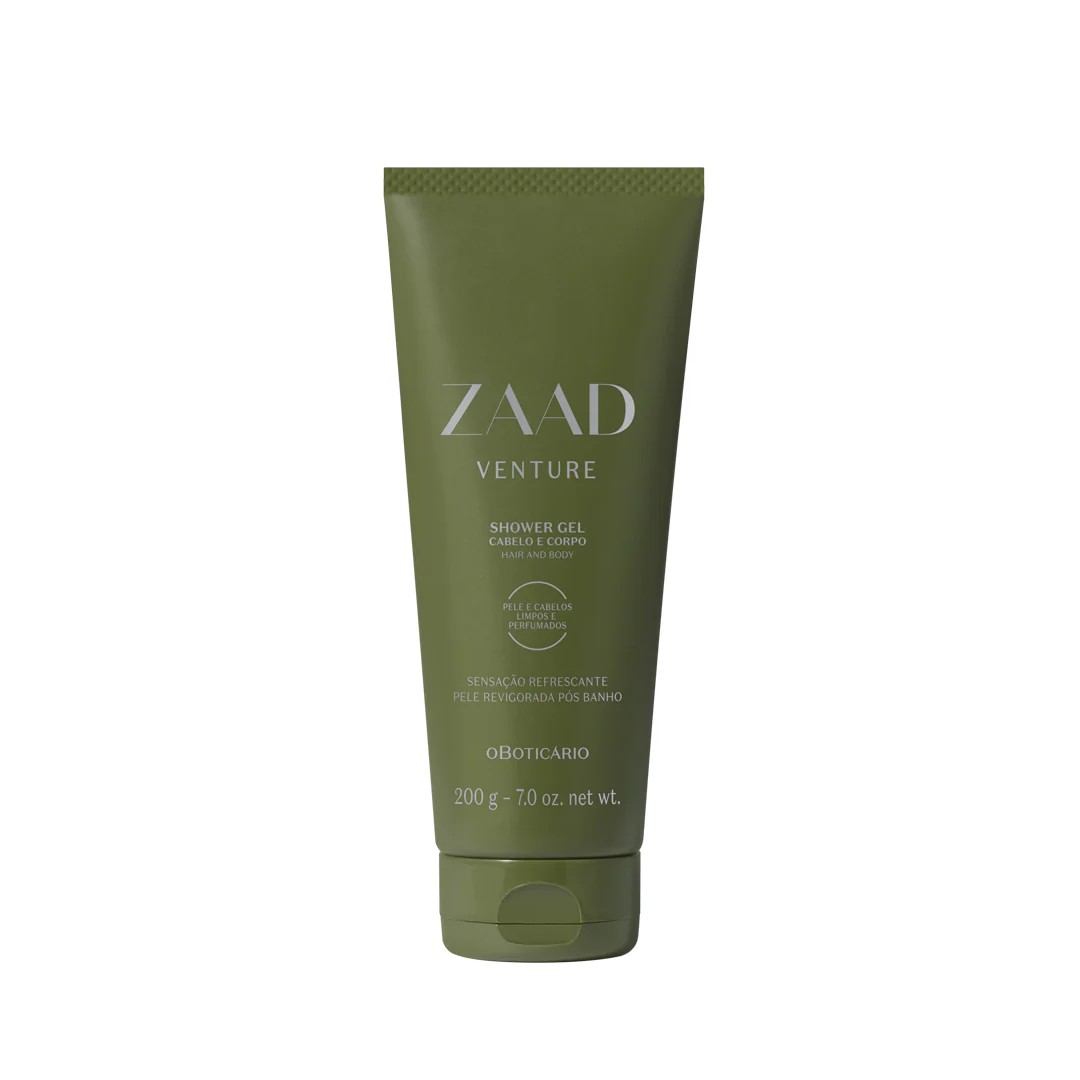 ZAAD Venture Shower Gel Cabello y cuerpo 200 gr