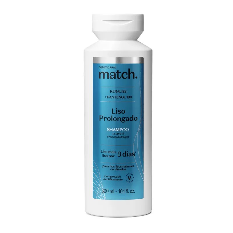 MATCH Champu Liso Prolongado 300ml