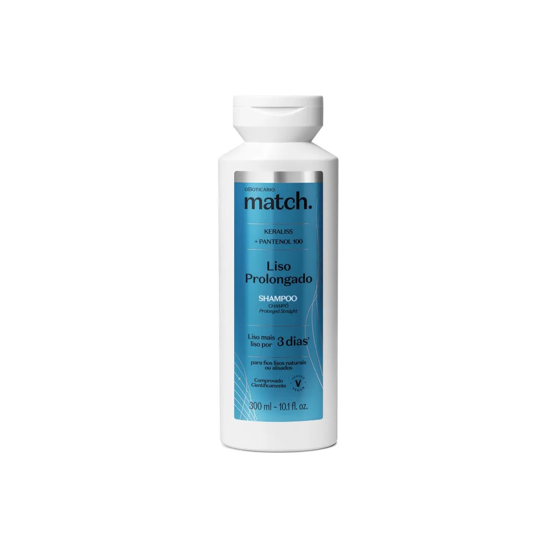 MATCH Champu Liso Prolongado 300ml