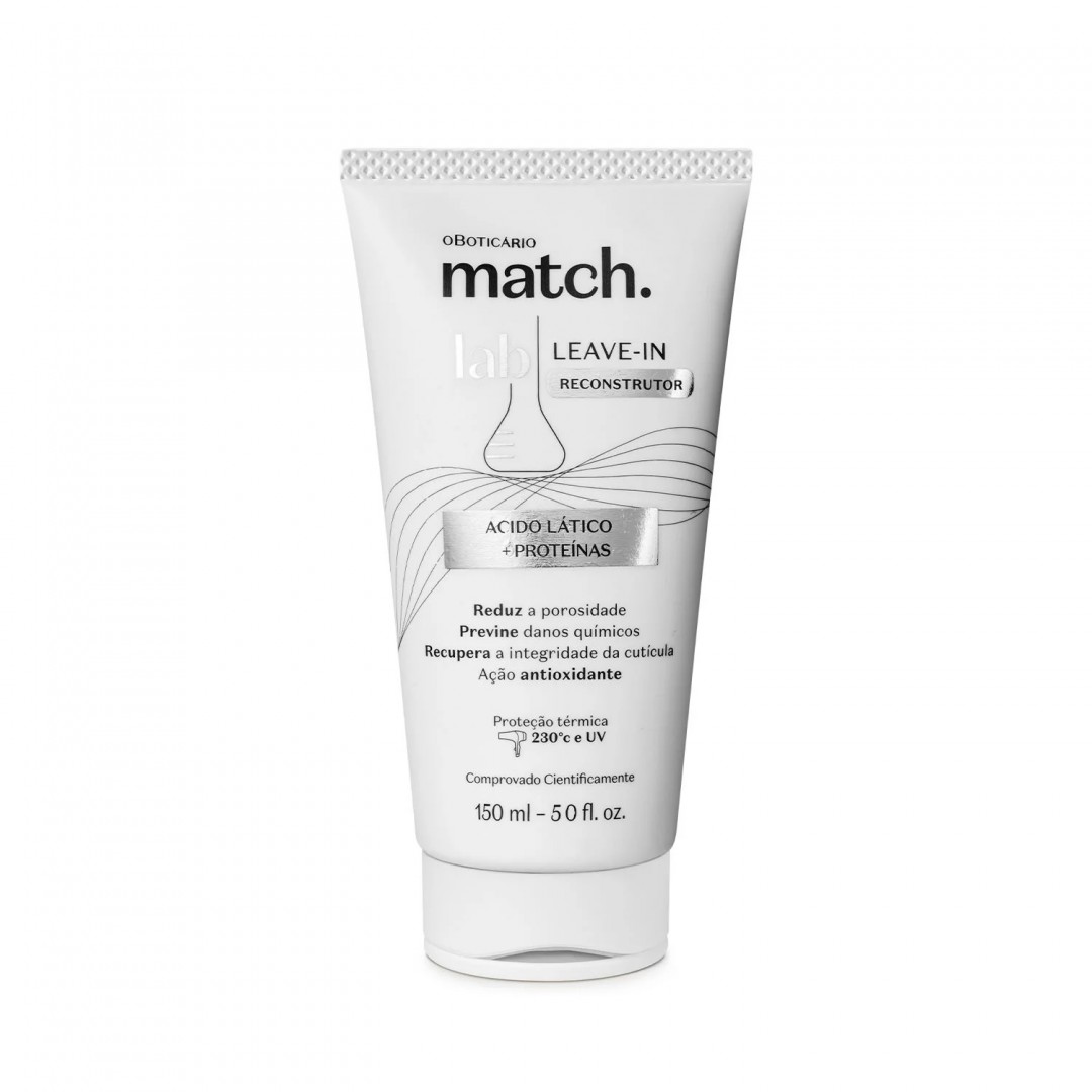 MATCH LAB Leave acido latico y proteinas 150 ml