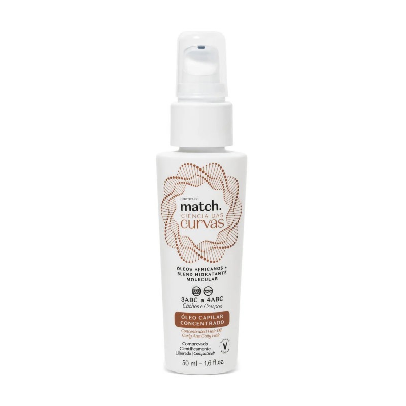 MATCH Aceite multibeneficios ciencia curvas 50 ml
