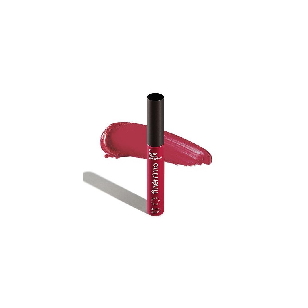 QDB Batom Liquido Mate Finerrimo Cor de Vinho 5 ml