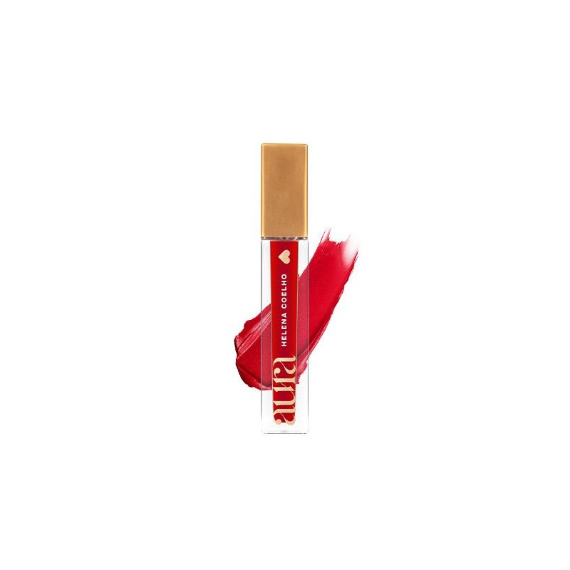 AURA Batom Liquido Unbreakable Red 4 ml