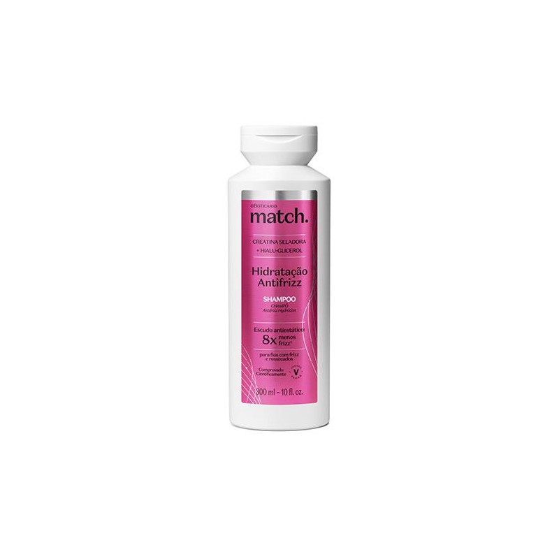 MATCH Champu Hidratacion Antirizos 300 ml