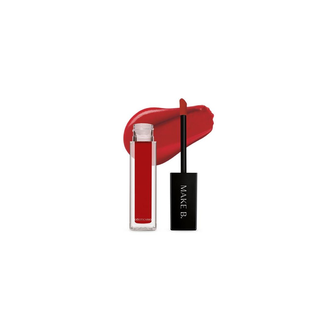 MAKE B Batom Liquido mate acido poliglut red boost