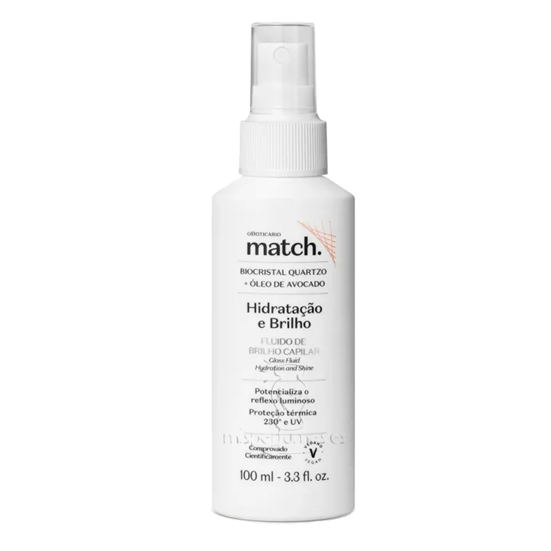 MATCH Hidratacion y Brillo Fluido 100 ml