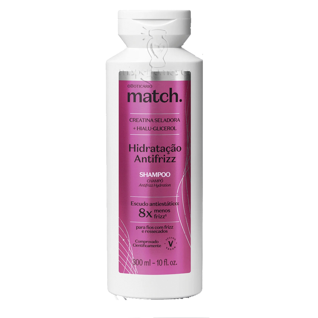 MATCH Champu Hidratacion Antirizos 300 ml