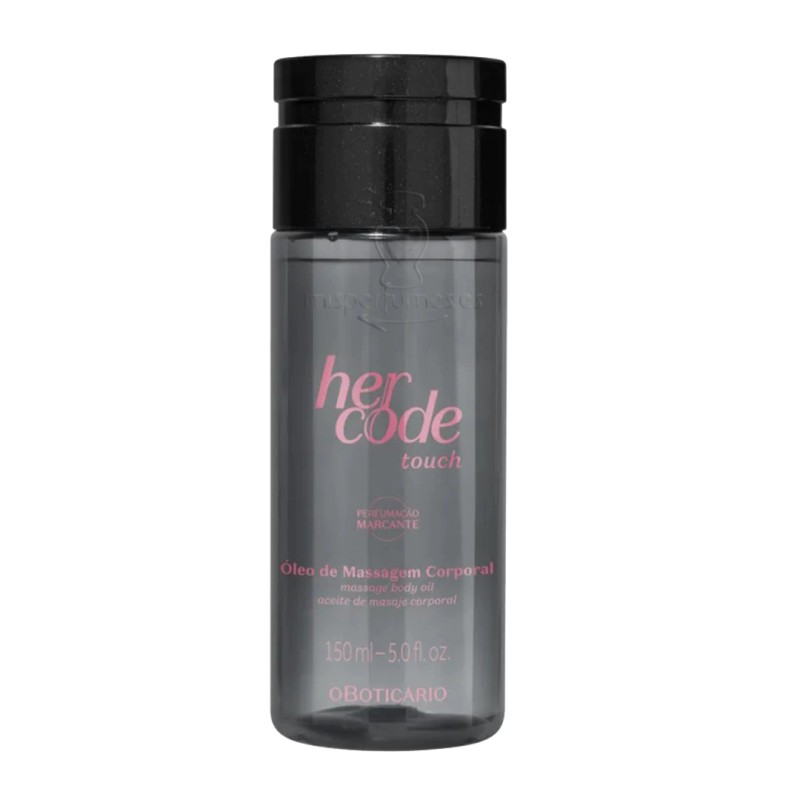 HER CODE Touch Aceite de masaje corporal 150 ml