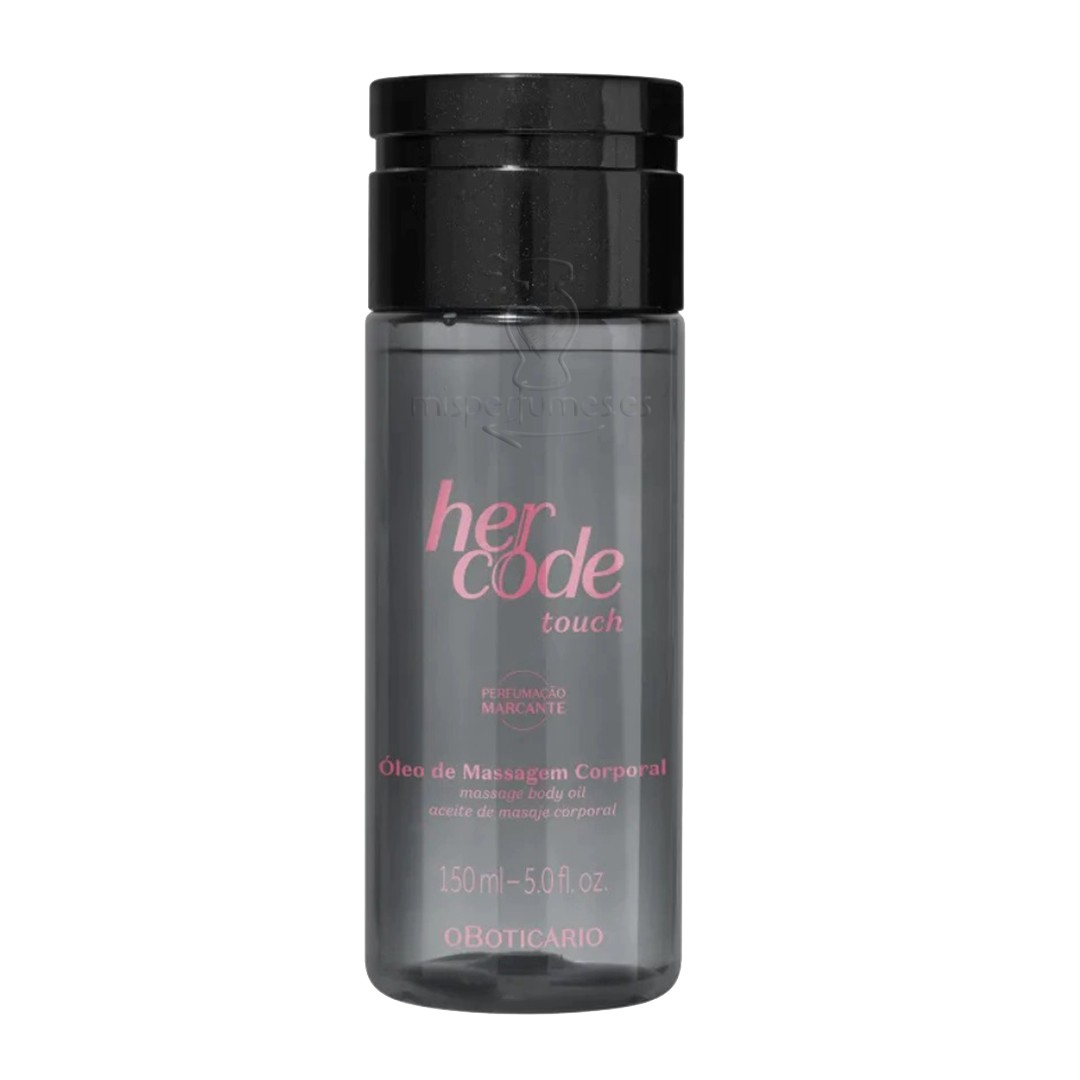 HER CODE Touch Aceite de masaje corporal 150 ml
