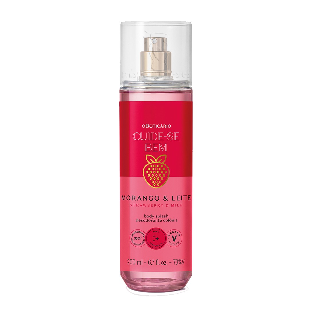 CBEM Body Splash Fresa y Leche 200 ml