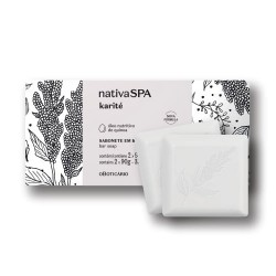 Kit de jabón Karité Nativa SPA - 2 unidades de 90g cada una