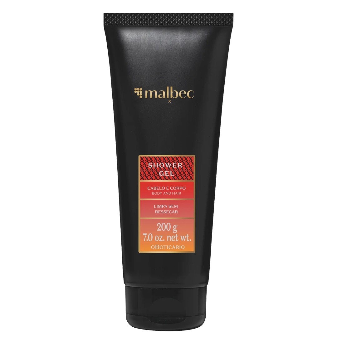 Gel de Baño Cabello y Cuerpo Malbec X 250 gr