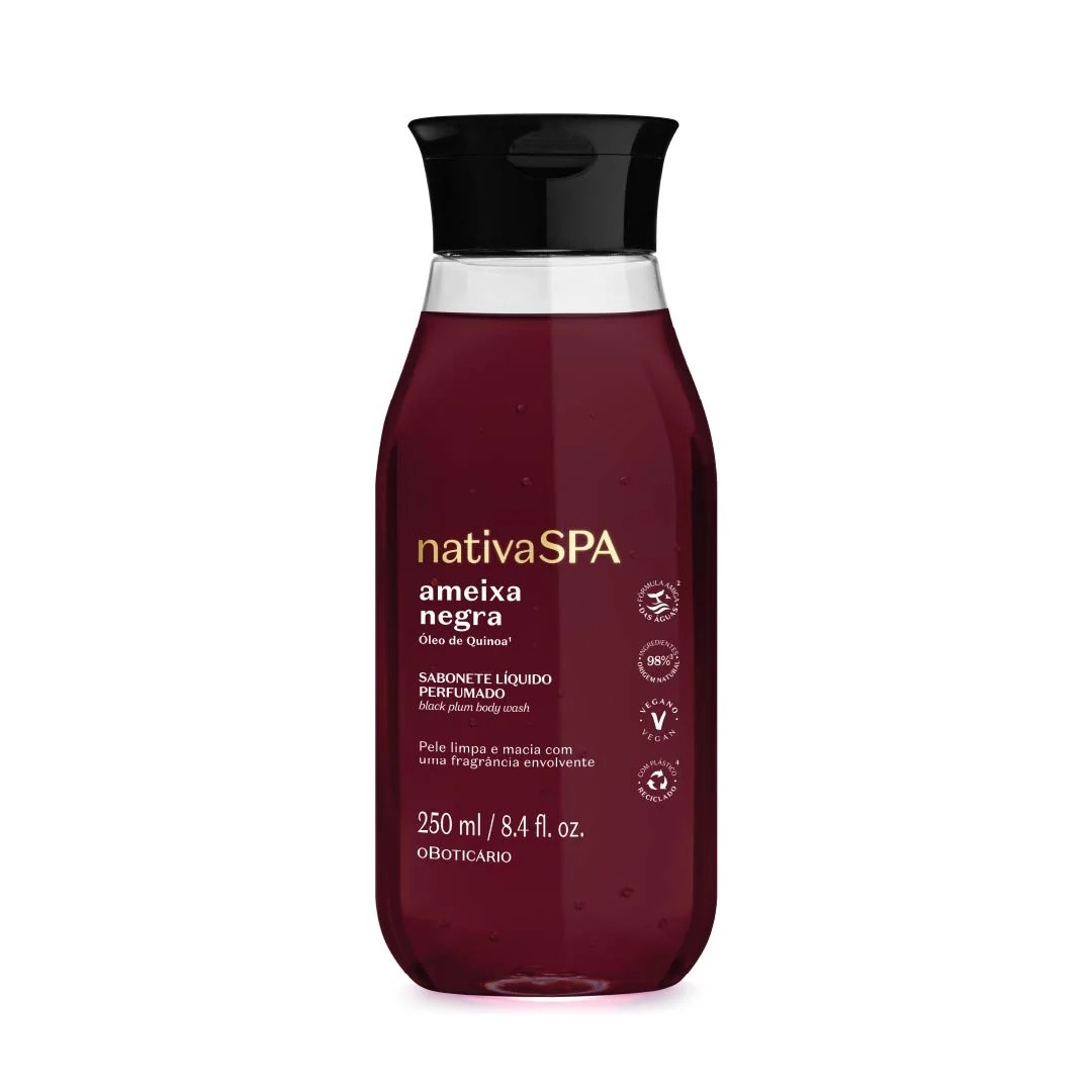 NSPA Ameixa Negra jabon liquido perfumado 250ml
