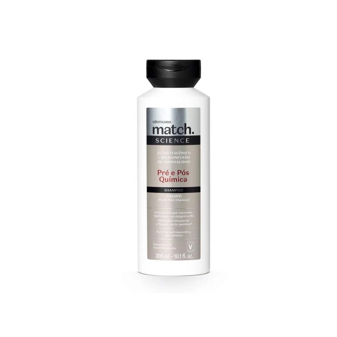 MATCH Champu Science Pre Post Quimica 300 ml